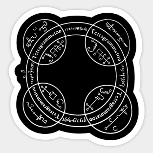 Magick Circle Sticker